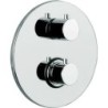 Paffoni thermostat+inverseur à encastrer (2 sorties)light inox
