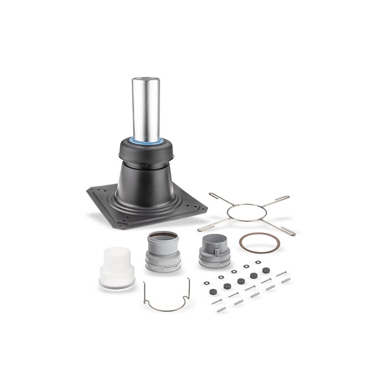 Vaillant couvre cheminée ecotec plus 100mm