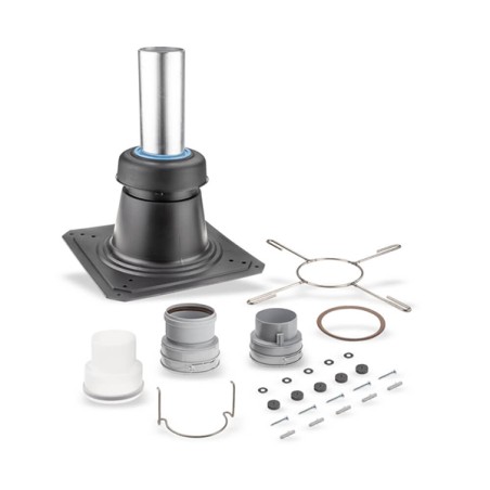 Vaillant couvre cheminée ecotec plus 100mm