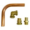 Bosch kit de raccordement gaz tl pour chaudière murale à condensation 7000