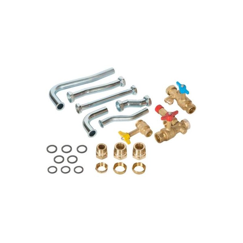 Remeha kit de raccordement en position lv/lw pour chaudière qa45-115 sur chassis qa160
