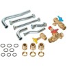 Remeha kit de raccordement en position lv/lw pour chaudière qa45-115 sur chassis qa160