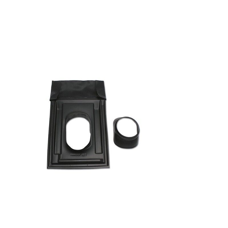 Vaillant solin 25-45° ecocraft noir 160mm