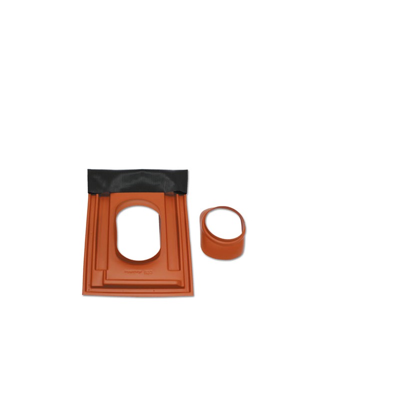 Vaillant solin 25-45° ecocraft rouge 160mm