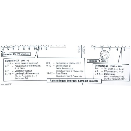 ACV autocollant raccordement cablage solo