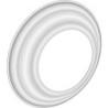 Poujoulat rozette poele pellet 60mm noir