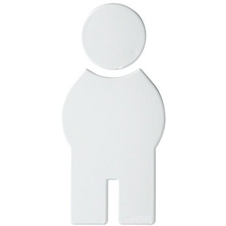 Hewi symbole homme 801 blanc