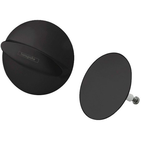 Hansgrohe set de finition vidage automatique flexaplus e noir mat