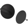 Hansgrohe set de finition vidage automatique flexaplus e noir mat