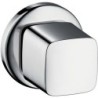 Hansgrohe set de finition robinet d'arrêt ecostat carre chrome