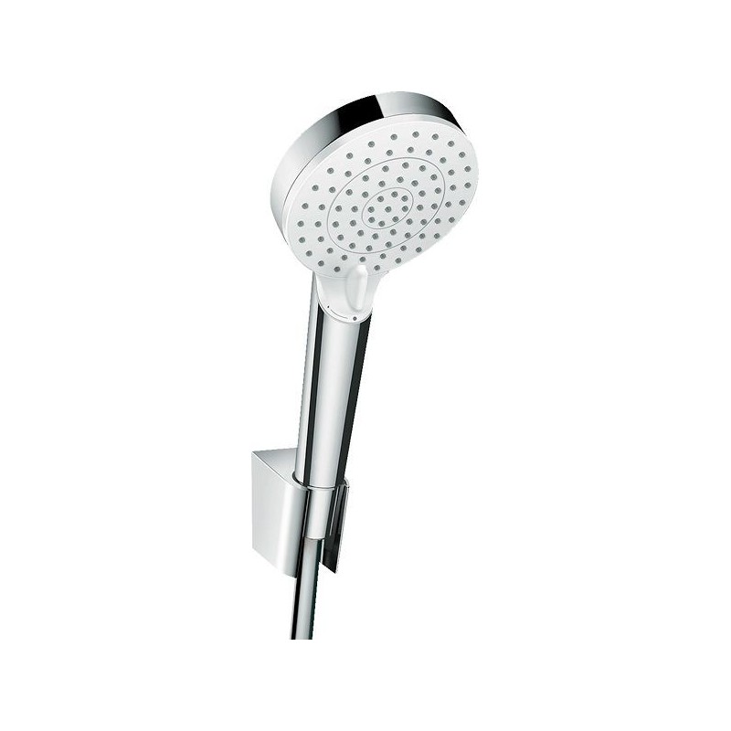 Hansgrohe set de bain crometta vario 125cm blanc/chrome