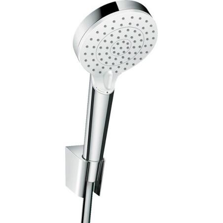 Hansgrohe set de bain crometta vario 125cm blanc/chrome