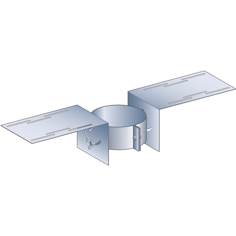 Poujoulat support au toit multi+ 110/160mm