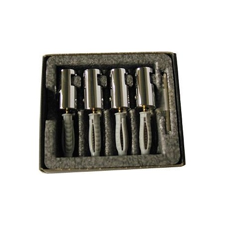 Vola set attaches miroir (4) chrome