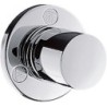 Hansgrohe set de finition inverseur 4 voies quattro universel cylindrique chrome