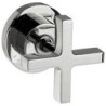 Hansgrohe set de finition robinet d'arrêt axor citterio chrome