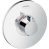 Hansgrohe set de finition thermostat ecostat s  chrome