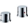 Hansgrohe set de finition pour bord de bain starck chrome