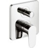 Hansgrohe set de finition mitigeur de bain citterio M chrome