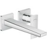 Hansgrohe set de finition mitigeur mural lavabo metropol 225mm chrome