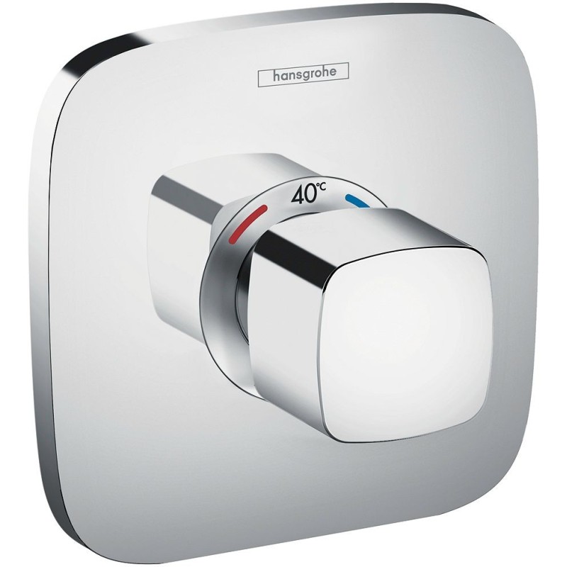 Hansgrohe set de finition thermostat ecostat e highflow chrome
