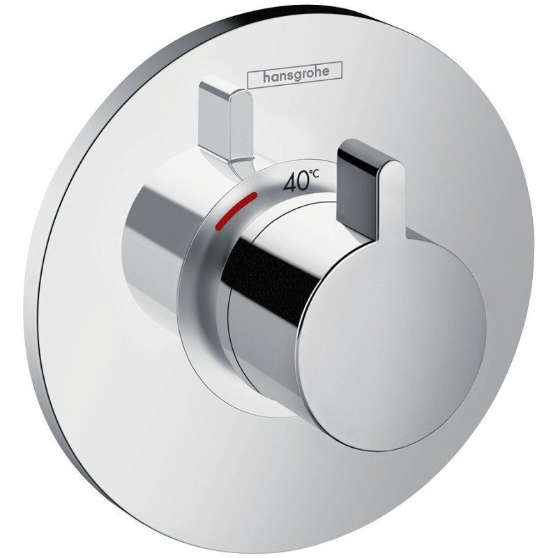 Hansgrohe set de finition thermostat ecostat s highflow chrome