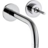 Hansgrohe set de finition mitigeur lavabo uno2 axor 165mm chrome