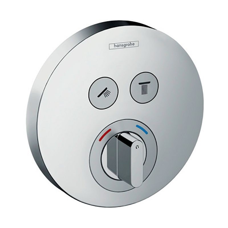 Hansgrohe set de finition mitigeur+2 robinet d'arrêt select s chrome