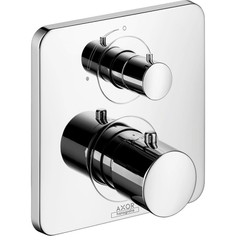 Hansgrohe set de finition thermostat + robinet d'arrêt citterio M chrome