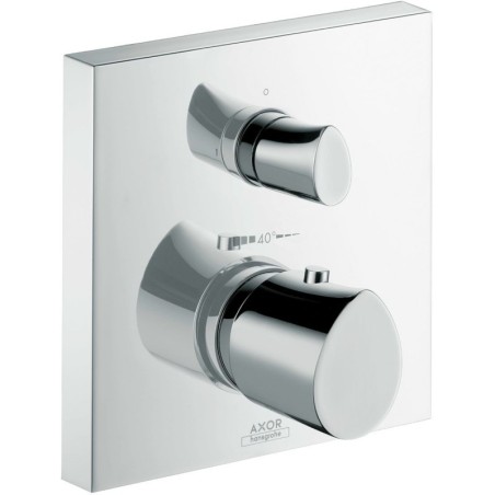 Hansgrohe set de finition thermostat+inverteur starck organic axor chrome