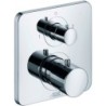 Hansgrohe set de finition pour thermostat à encastrer + inverseur citterio M chrome