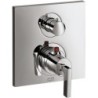 Hansgrohe set de finition thermostat à encastrer + inverseur citterio chrome