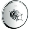 Hansgrohe set de finition thermostat montreux nickle brosse
