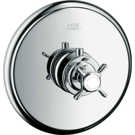 Hansgrohe set de finition thermostat montreux highflow nickel brosse