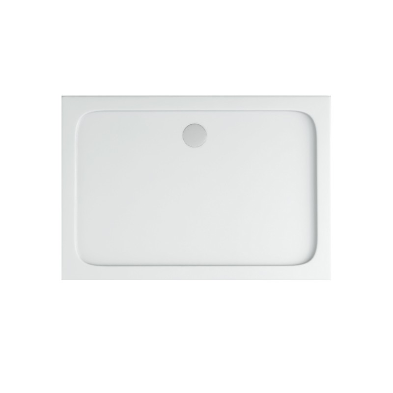 Aloni receveur de douche rectangulaire acrylique 120x80x4.7cm