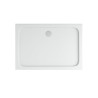 Aloni receveur de douche rectangulaire acrylique 120x80x4.7cm