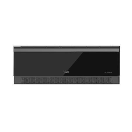 Aux multi split climatiseur unité intérieur refroidissement et chauffage wifi 12000btu - 3,5kw noir brillant