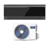 Aux single split climatiseur unité extérieure et intérieure (pack complet) wifi 18000 btu - 5,1kw R32 noir brillant