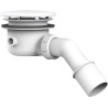 Siphon tailor 7,5cm 90mm 30l/min blanc satin