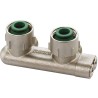 Simplex bloc H inverse 2tube équerre 3/4" EK