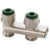 Simplex bloc H inverse 2tube droit 3/4" EK