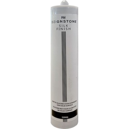 Silk finish mass blanc satin