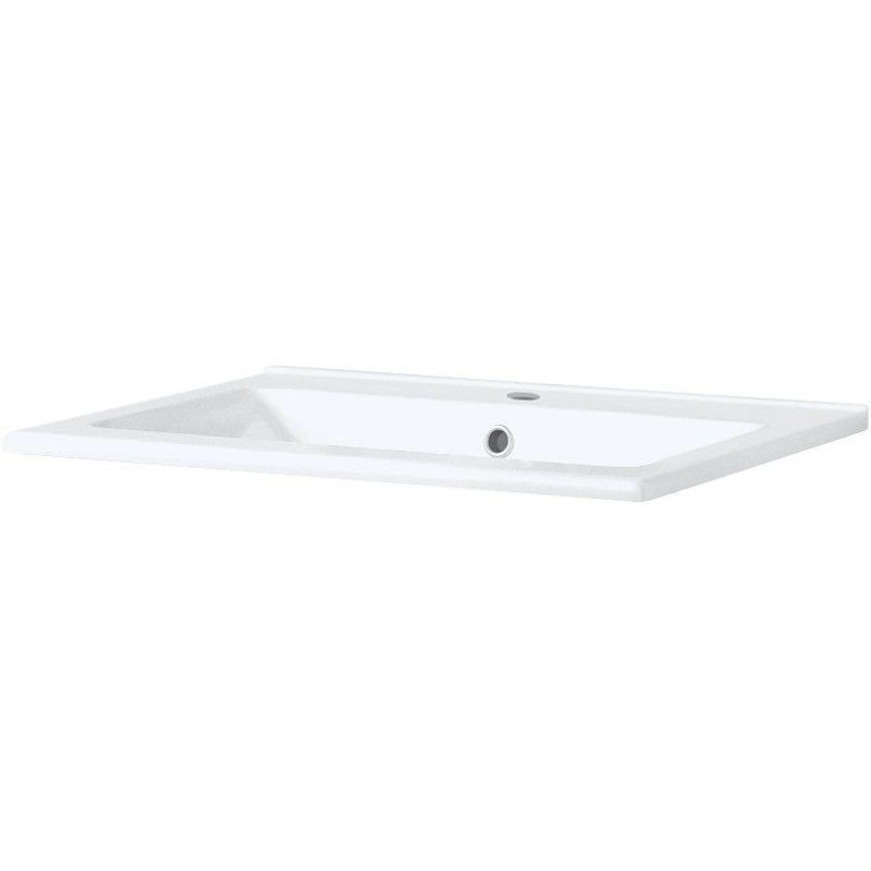 Lavabo ICE 60 cm porcelaine coloris blanc