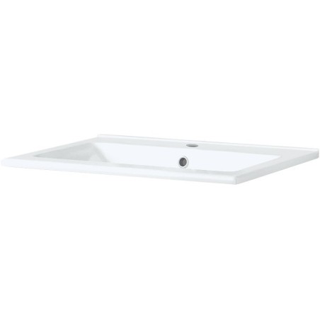 Lavabo ICE 60 cm porcelaine coloris blanc