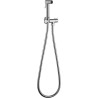 Paffoni set de douche à main WC avec robinet d'arrêt et clapet anti-retour belgaqua chrome