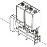 Remeha systeme cascade PREFAB complet pour montage EN LW DE 2X QUINTA ACE 160