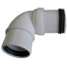 Pipelife Coude pour siphon PP coloris blanc 40-32 mm MF