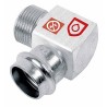 Frabo Coude M 15MM-1/2" acier carbone