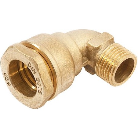 General Fittings Coude pour HDPE 63MM-2"M