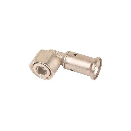 Henco coude mobile avec joint a sertir 16MM-1/2"F laiton